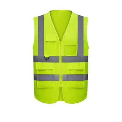 Chaleco Industrial Verde Fosforecente