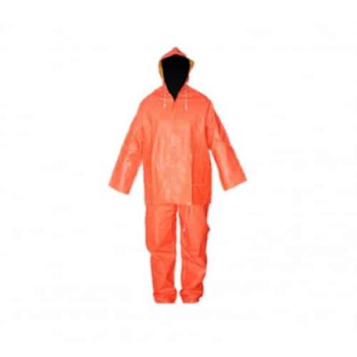 Casaca/Pantalón PVC Color Naranja