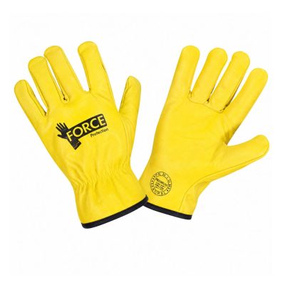 Guante de Cuero Amarillo L-120