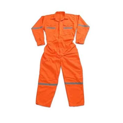 Overol Drill de Trabajo Naranja Industrial