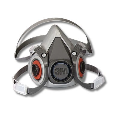 Respirador de Media Cara 3M® 6200 Medium.