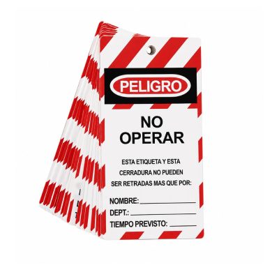 Tarjeta No Operar Lock Out Pack -25