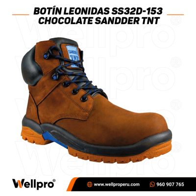 Botín LEONIDAS SS32D-153 Chocolate