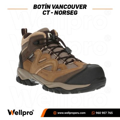 Botín de seguridad Vancouver CT de la marca norseg