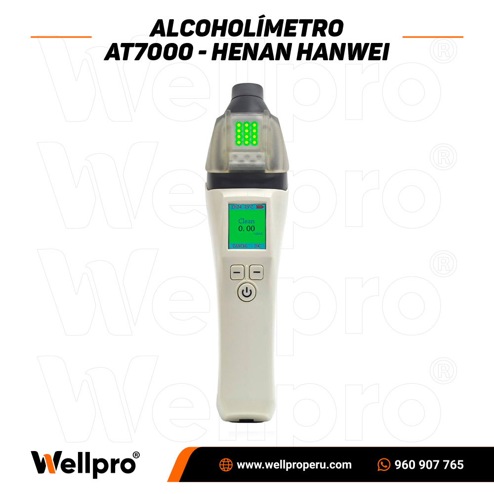 Alcoholímetro AT7000