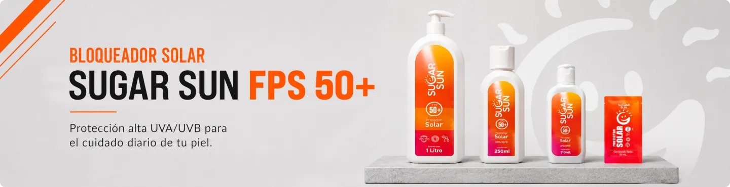 Bloqueador Solar Sugar Sun FPS 50+